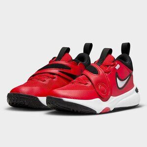 Nike Team Hustle D 11 Kids Youth Size 5.5Y Red Basketball Shoes DV8996-602 New